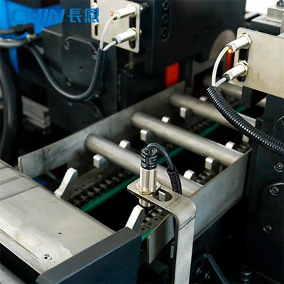 Skärmaskin med avfasning